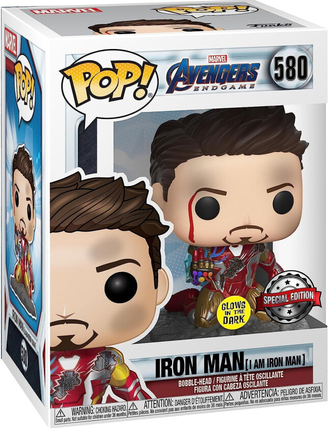 Pop! Vinyl Avengers Endgame Iron Man figur