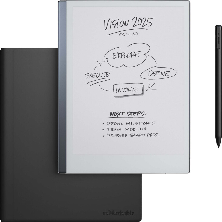 2 – den digitale notatboken – Marker Plus - Book Folio sort