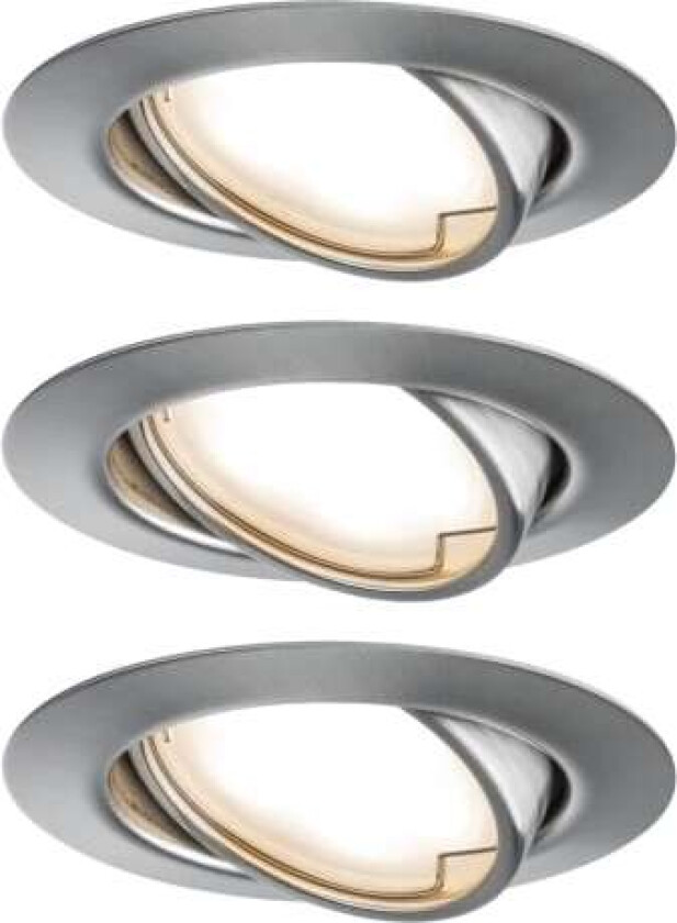 934.21, 3 pære(r ), LED, 15 W, 350 lm, Metallic