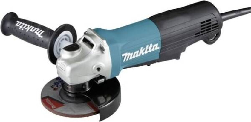 Maszyny GA5050R Angle grinder, 1300 W, 125 mm, SJS, 11000 min-1, paddle switch, anti-vibration side handle