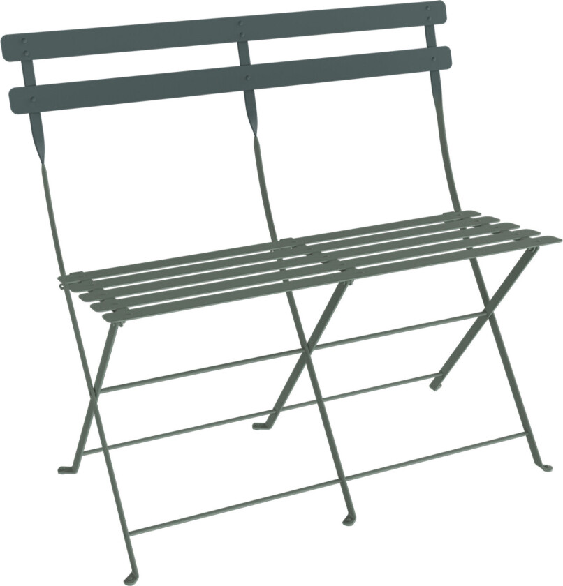 Bistro 2-Seater Ottoman, Storm Grey