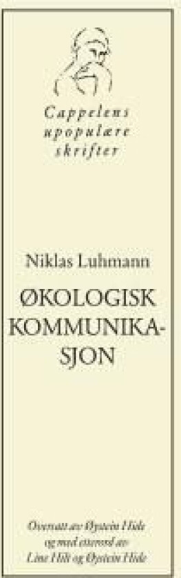 Økologisk kommunikasjon av Niklas Luhmann