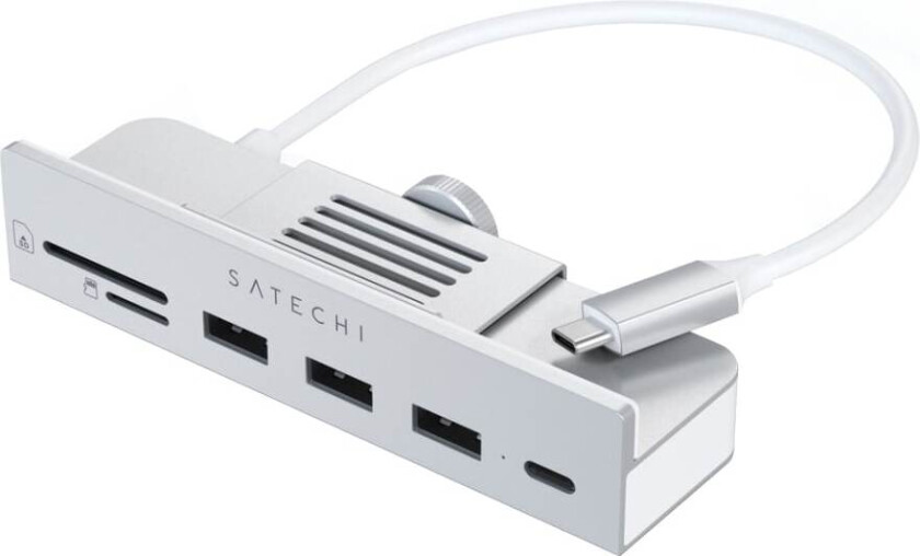 24” iMac 2021 USB hub (sølv)