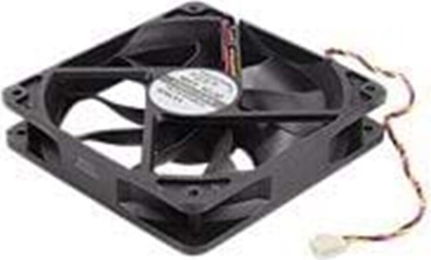 Case Fan - 120x120x25.4mm - Kabinettvifte - 120mm - Svart