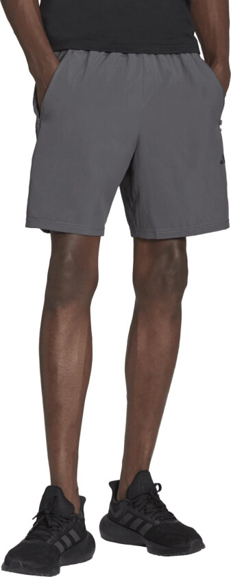 adidas Train Essentials Woven Training Shorts, treningsshorts herre Grey Five/black