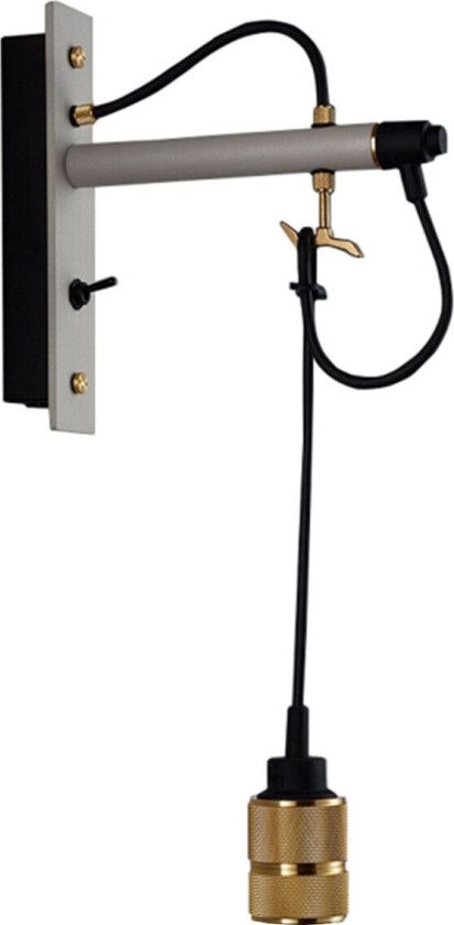 Hooked Wall Nude Stone / Brass