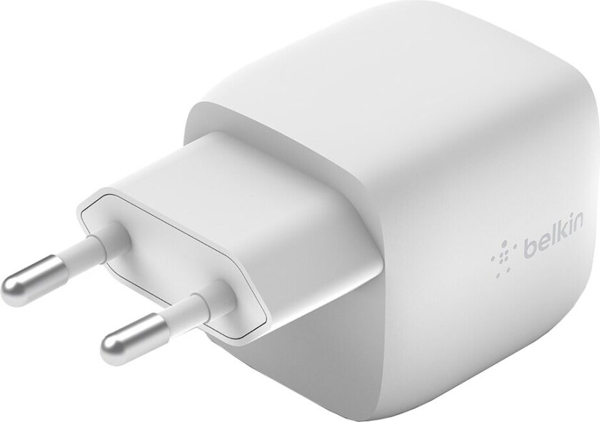 BOOST CHARGE USB-C GaN vegglader 30W (hvit)