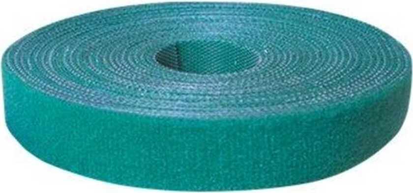 Bilde av - Cable Strap Velcro Tape 4m green