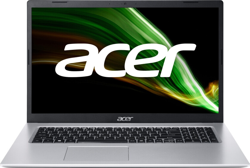 Aspire 3 Cel/4/128 17,3" bærbar PC (Pure Silver)