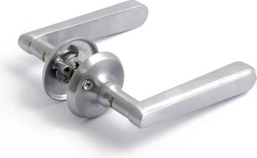 Utvendig Dørvrider Oxford Børstet Krom Forbrukerpakning