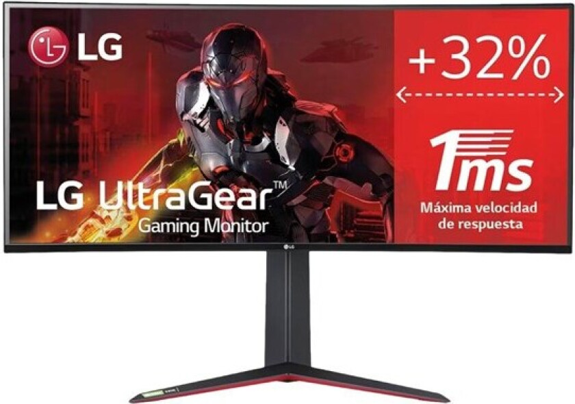 Lg Ultragear 34gn850p-b Curved 34" 3440 X 1440 21:9 Nano Ips 144hz