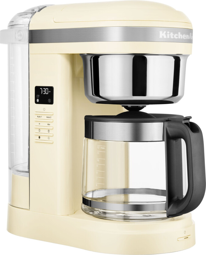 KitchenAid kaffetrakter med beholder 5KCM1209EAC (kremhvit)