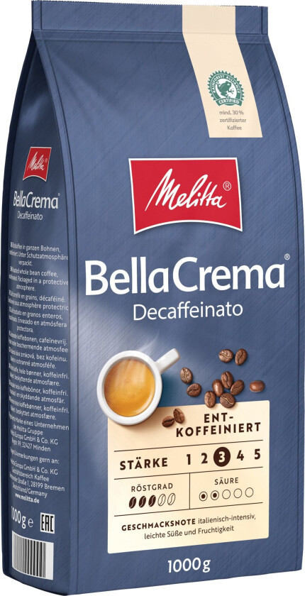 Bella Crema kaffebønner 802