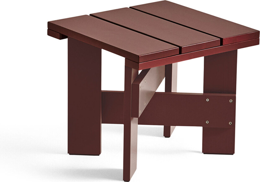 Crate Low Table / Iron Red