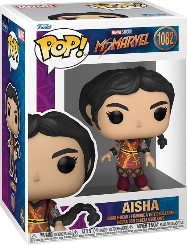 Pop! Ms Marvel Aisha figur