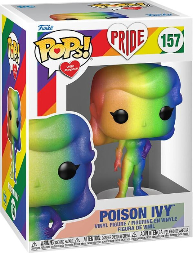 Pop! Vinyl Heroes: Pride Poison Ivy figur