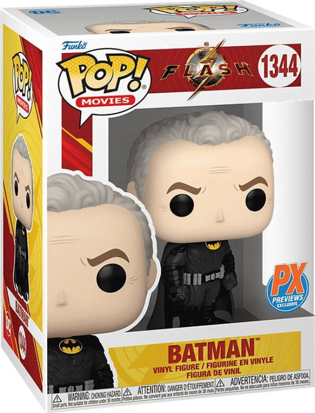 Pop! Vinyl Exclusive The Flash Batman figur