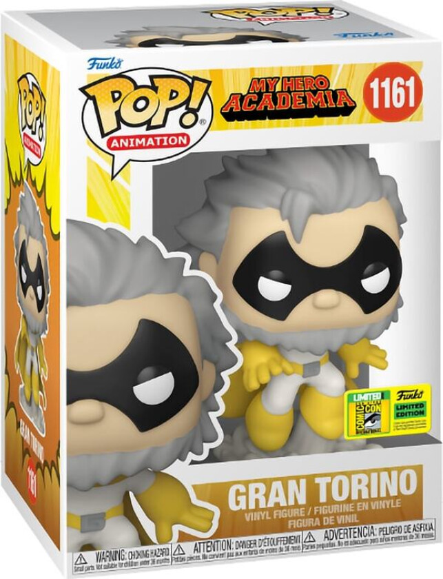 Pop! Vinyl Exclusive My Hero Academia Gran Torino figur
