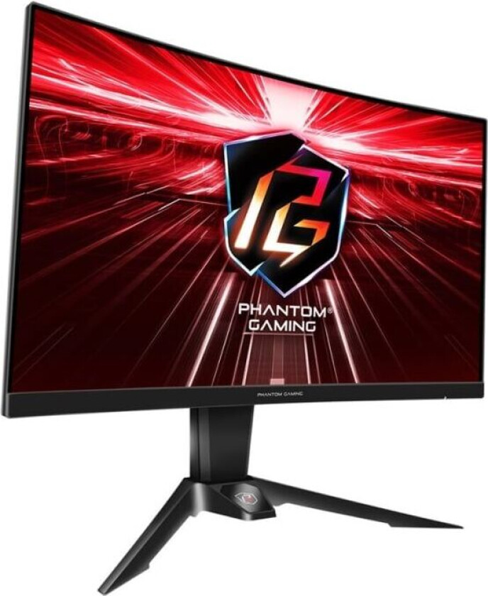 Phantom Gaming PG27Q15R2A - LED-skjerm - gaming - kurvet - 27 - 2560 x 1440 QHD @ 165 Hz - VA - 550 cd/m² - 4000:1 - DisplayHDR 400 - 1 ms - 2xHDMI, DisplayPort - høyttalere