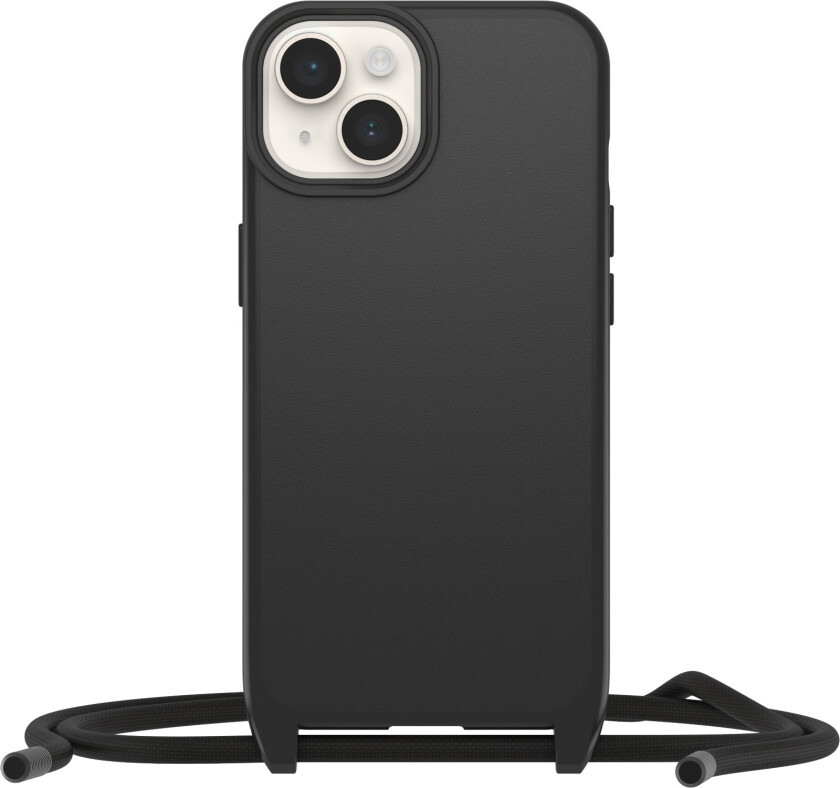 OtterBox React Necklace iPhone 14 MagSafe deksel (sort)