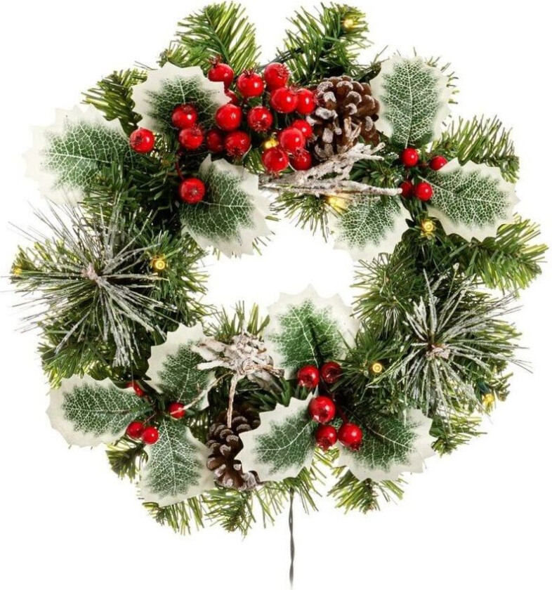 Julekrans PVC Flerfarget 30 x 30 x 10 cm