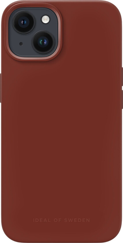 MagSafe Silicone deksel til iPhone 13/14 (dark amber)