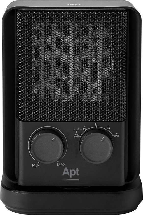 Apt 2000W PTC vifteovn bord (sort)