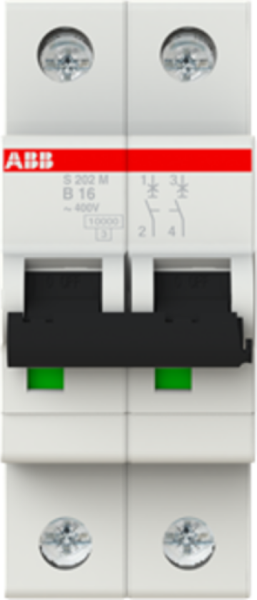 Automatsikring S202M 2p B16A  - 1665221