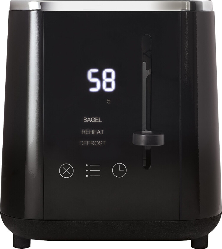 950W brødrister (sort)