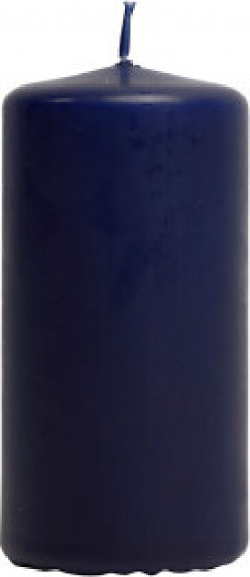 Bilde av Kubbelys, blå, H: 100 mm, dia. 50 mm, 6 stk./ 1 pk.