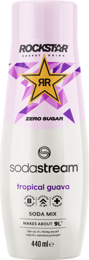 SodaStream Rockstar Energy Guava Zero smak 1924221770 (440ml)