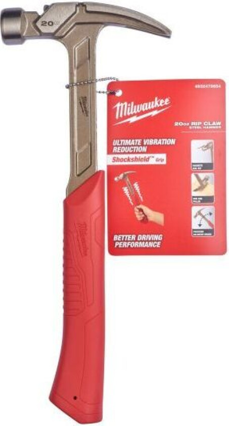 Bilde av Snekkerhammer stål rett 570G