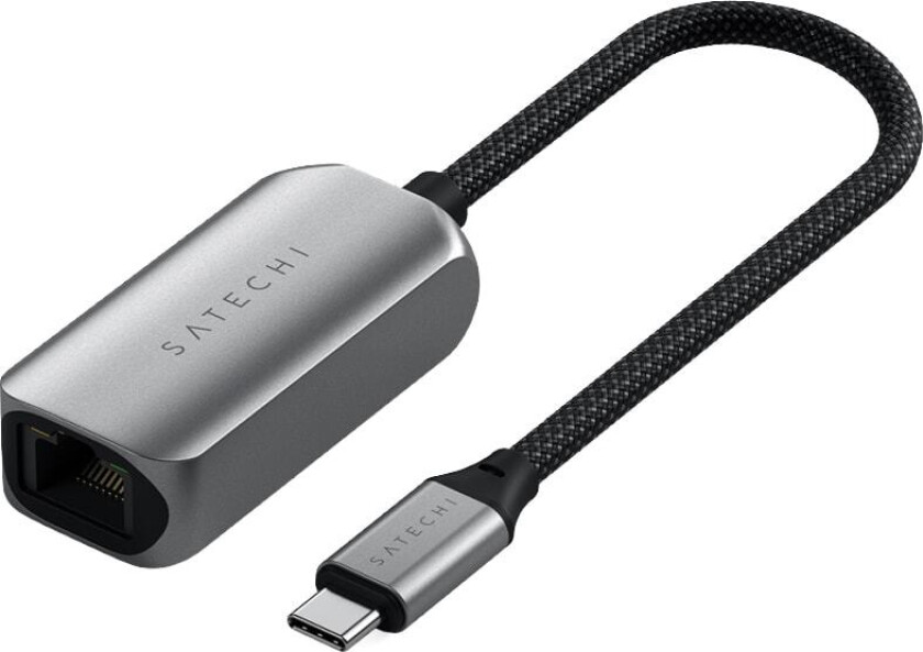 USB-C - nettverkskabel (grå)
