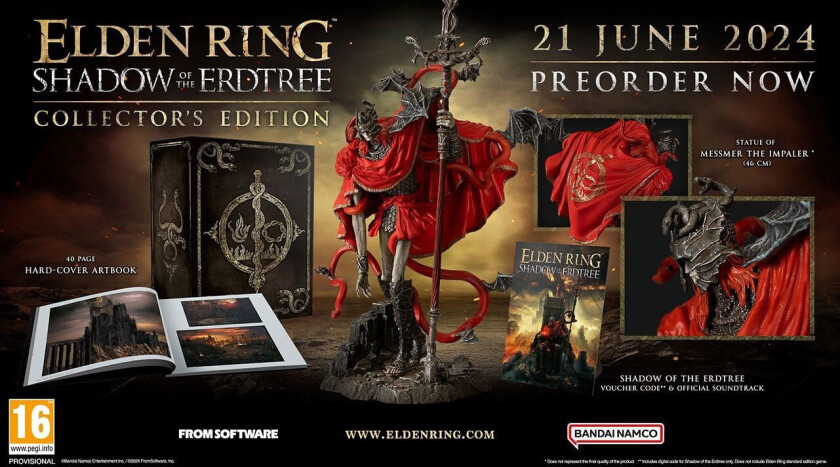 Bilde av Elden Ring: Shadow of the Erdtree - Collector s Edition (PC)