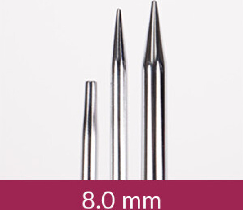 Drops Pro Classic Utskiftbare Rundpinner Messing 12cm 8,00mm / 4.5in U