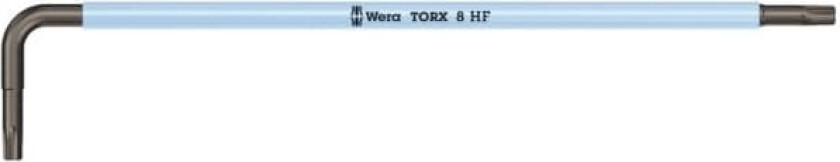 967 SXL HF, L-torx-nøkkel, T8, Blå, 90 mm, 16 mm, 1 stykker