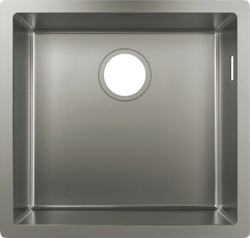 kjøkkenvask, 50x45 cm, rustfritt stål