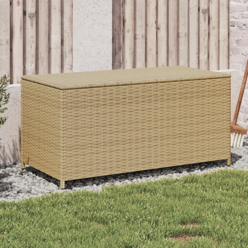 Putekasse blandet beige 190L cm polyrotting