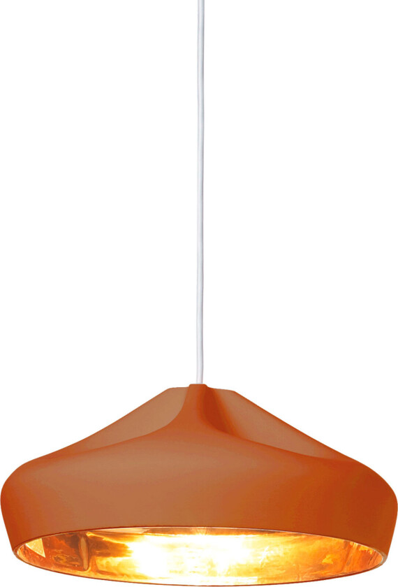 Pleat Box 36 Led - Terracotta, Gold