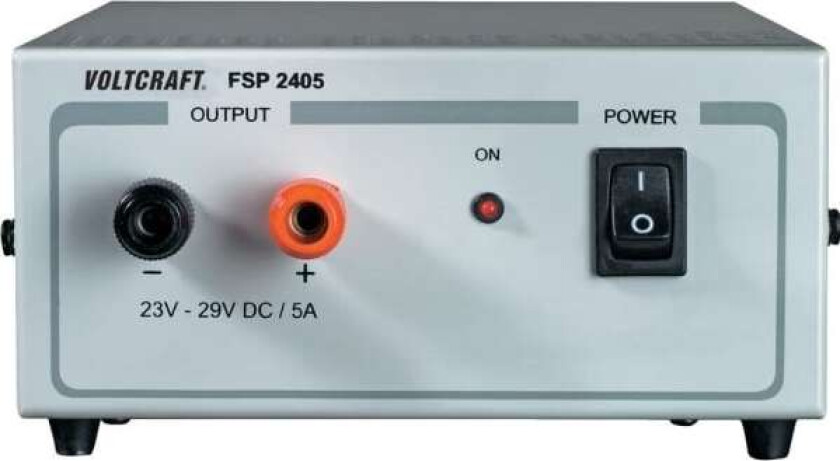 Voltcraft laboratoriestrømforsyning, fast spenning FSP 2405 24 - 29 V/DC 5 - 5 A 145 W 1 x (FSP 2405)