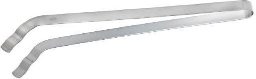 Grill tongs angled 35.5 cm Steel