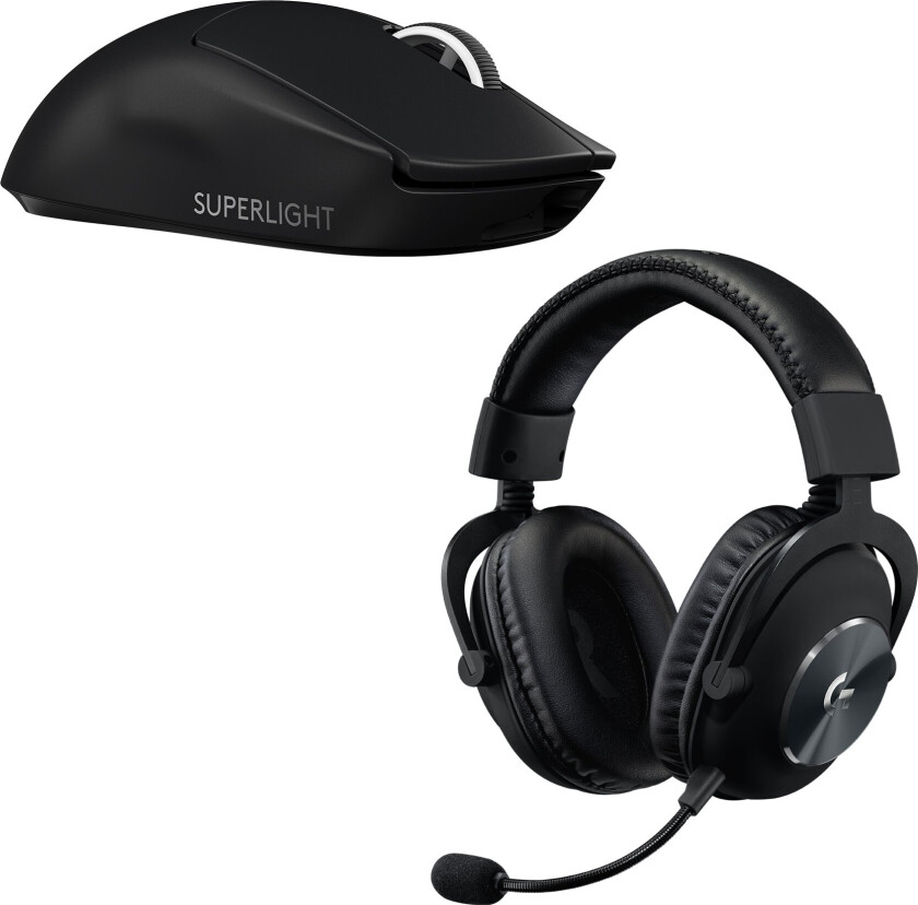 Pro X pakke med trådløs mus og headset