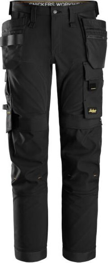 6275-0404 AllroundWork Arbeidsbukse stretch, svart Svart