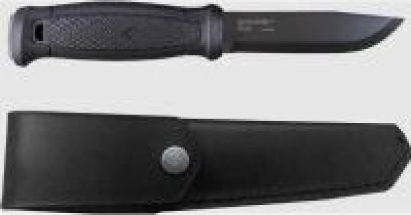 Garberg Black Carbon Leather knife
