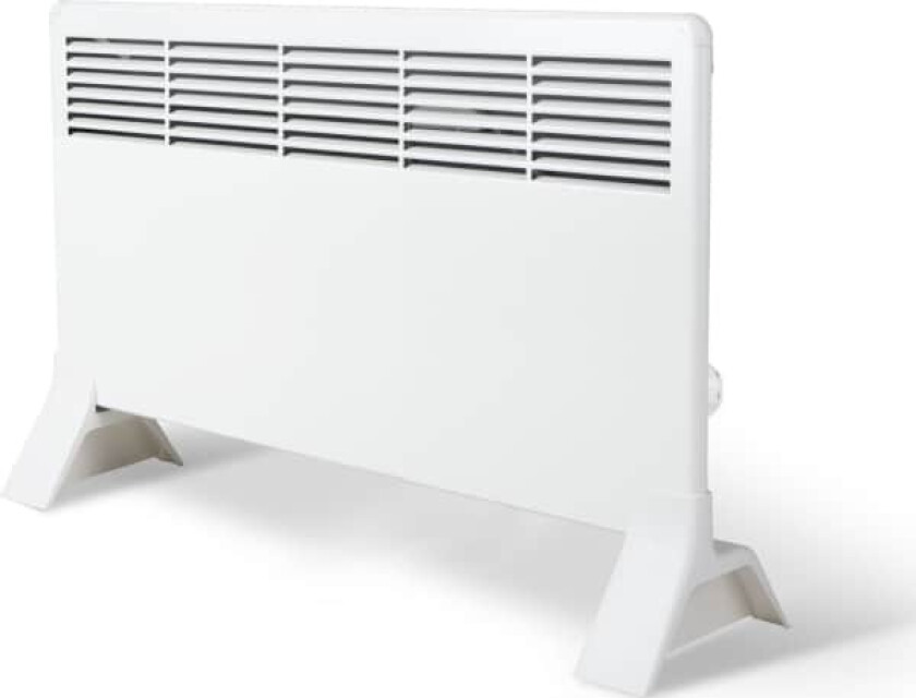 ENSTO Radiator BETA 750W 389x719mm med termin. ned. plugg og føtter uten støtte montering BETA7-MP