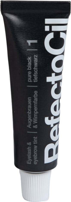 RefectoCil Eyelash & Eyebrow Tint No.1 Pure Black 15ml