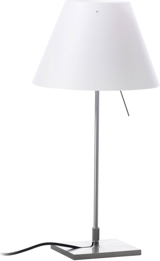 Costanzina Bordslampa - Aluminium/vit