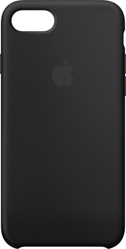 iPhone 8/SE silikondeksel (sort)