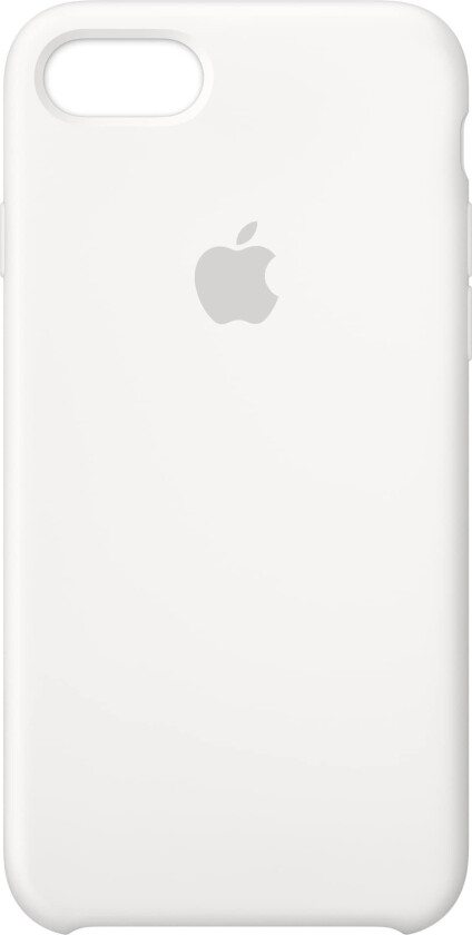 iPhone 8/SE silikondeksel (hvit)