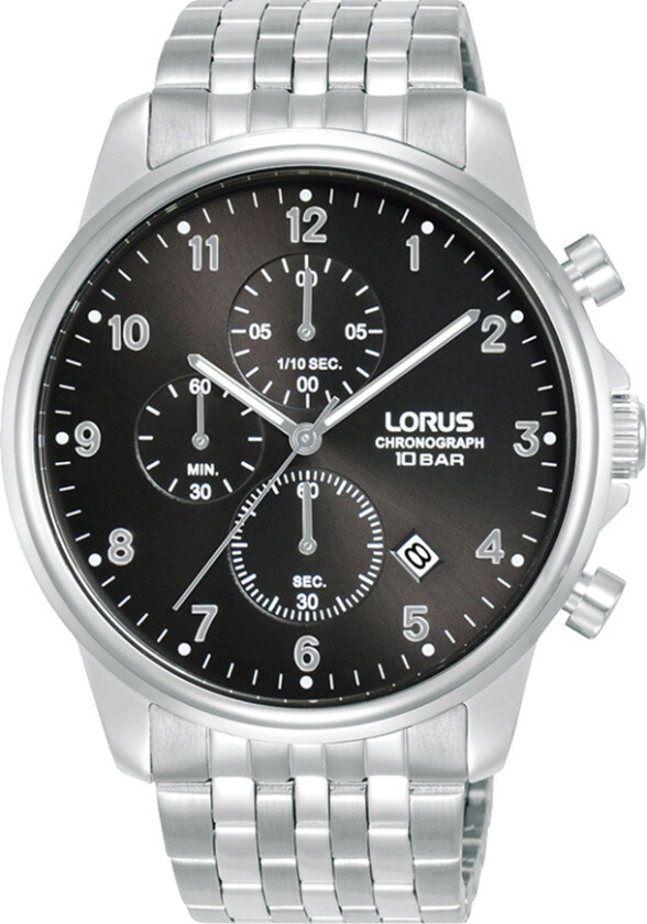 Mens Chronograph RM335JX9 - Kvarts - Sølv - Herreklokker - Rustfritt stål - ledd m/pin - Mineral